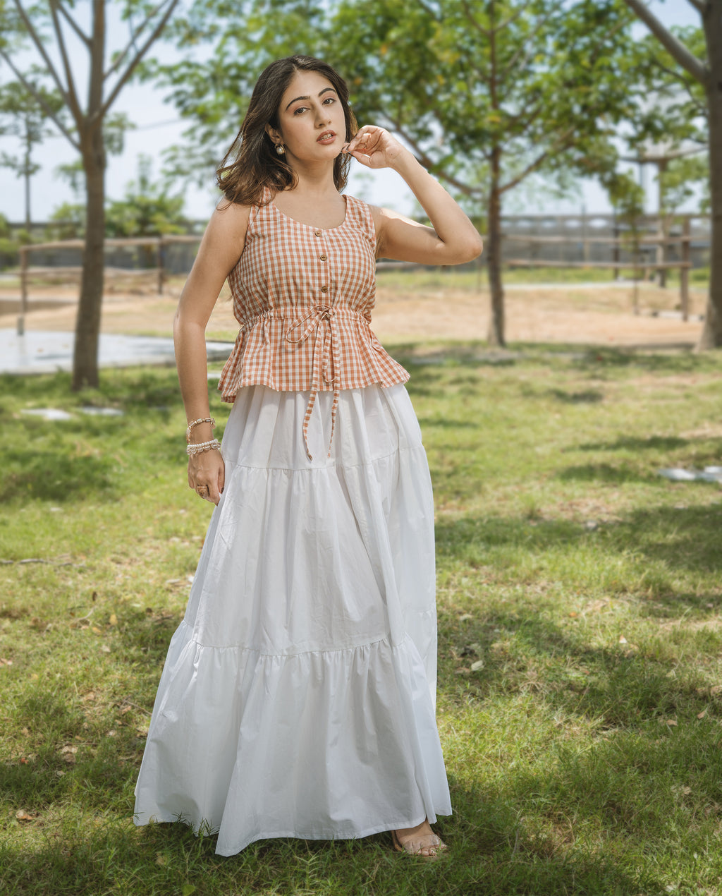 Cloud Layered Skirt