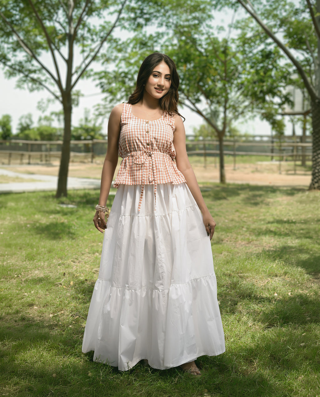 Cloud Layered Skirt